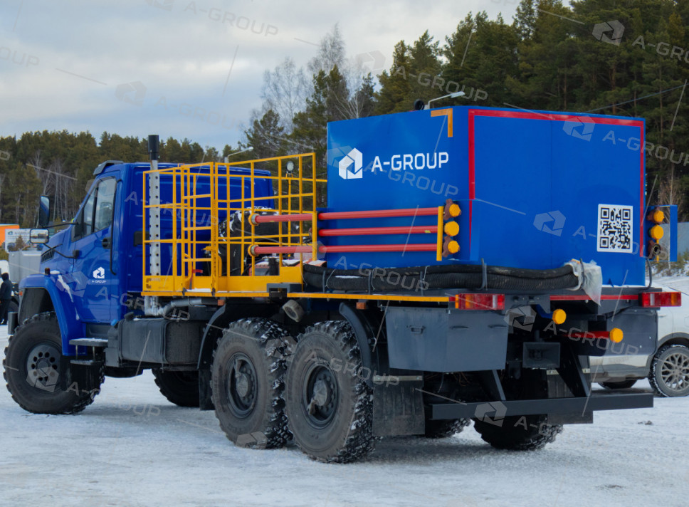 Цементировочный агрегат СИН-35 на шасси Урал 4320-72