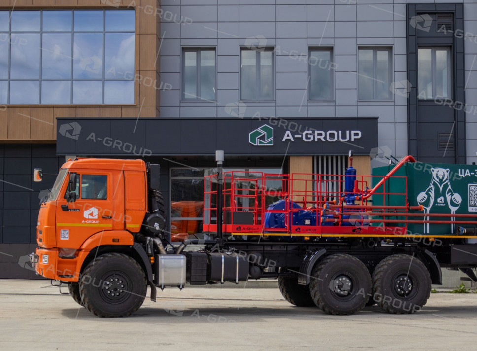 Цементировочный агрегат ЦА-320 на шасси Камаз 43118-50