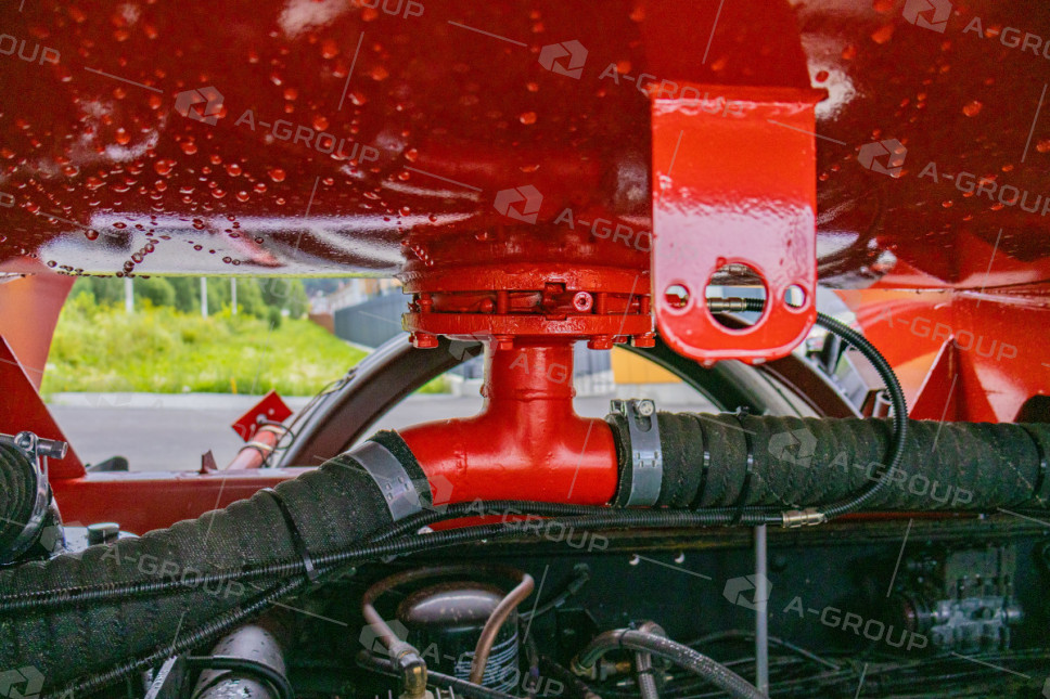 Автотопливозаправщик АТЗ-10/2 (2 секции) на шасси УРАЛ NEXT 5557-72
