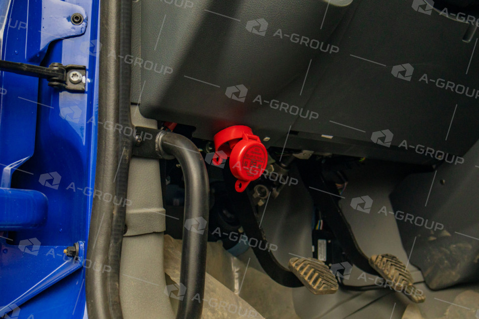 Автотопливозаправщик АТЗ-10/2 (2 секции) на шасси УРАЛ NEXT 5557-72