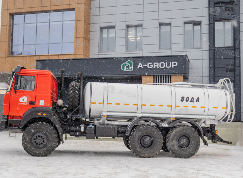 Автоцистерна пищевая АЦПТ-10 на шасси УРАЛ 5557-82