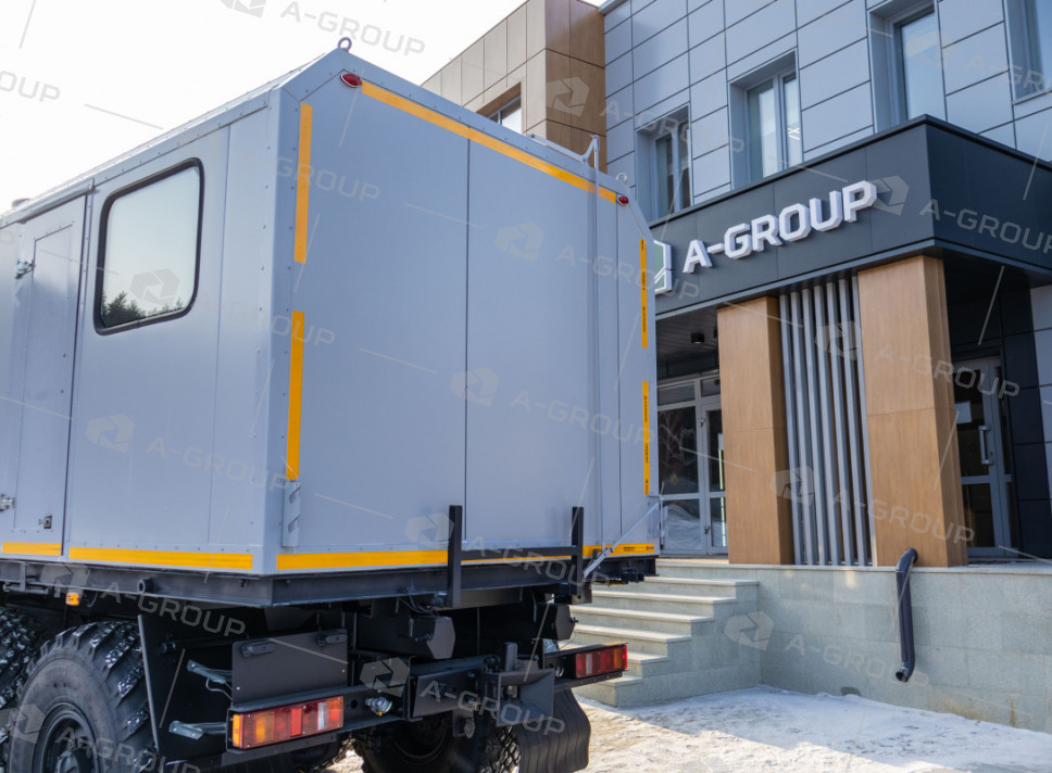 ППУА 1600/100 на шасси УРАЛ 5557-82 (насос 2,3 ПТ) 