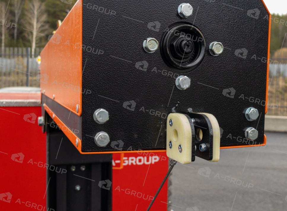 Мачта освещения на автомобильном прицепе