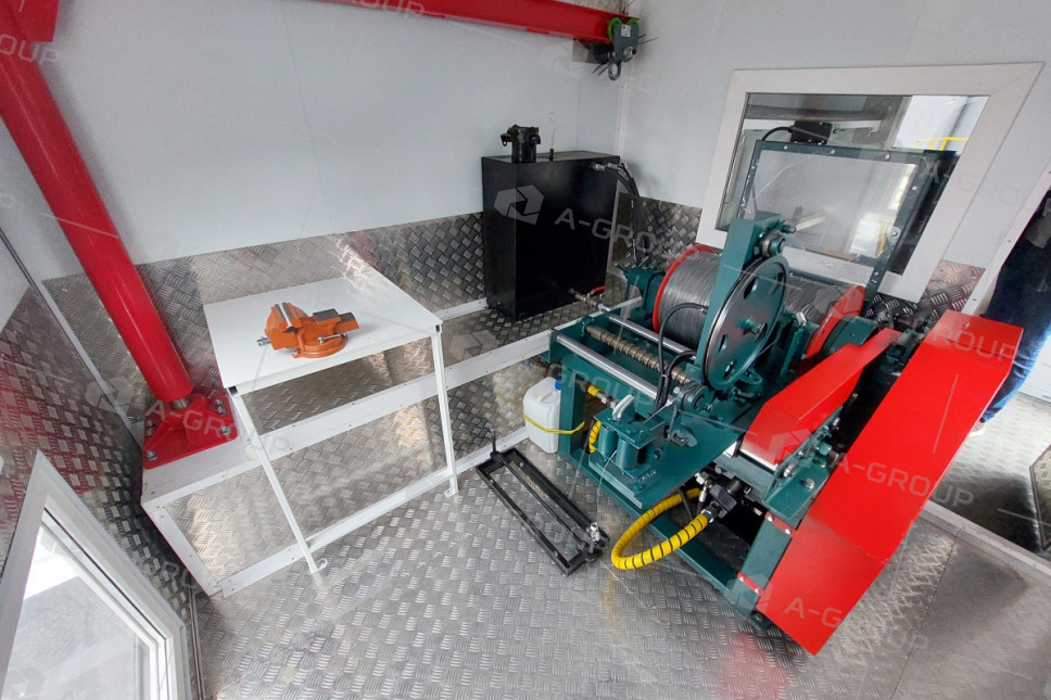 Агрегат исследования скважин АИС-1 на шасси УРАЛ 4320-60