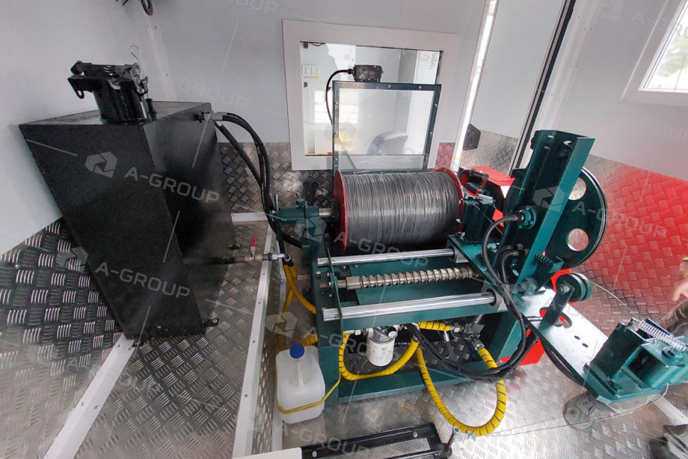 Агрегат исследования скважин АИС-1 на шасси УРАЛ 4320-60