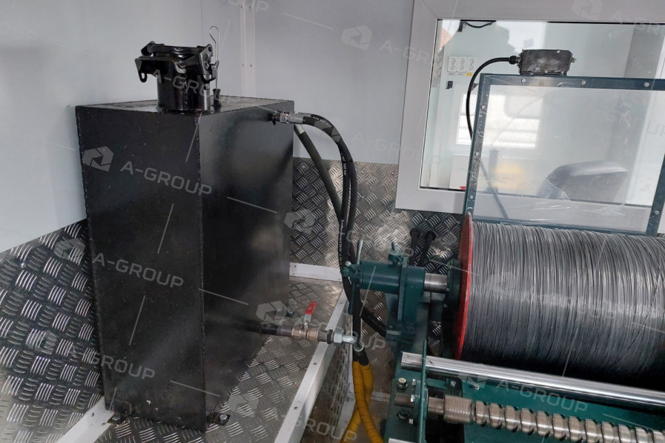 Агрегат исследования скважин АИС-1 на шасси УРАЛ 4320-60