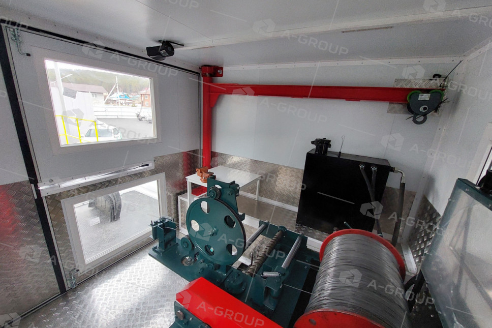 Агрегат исследования скважин АИС на шасси SHACMAN 