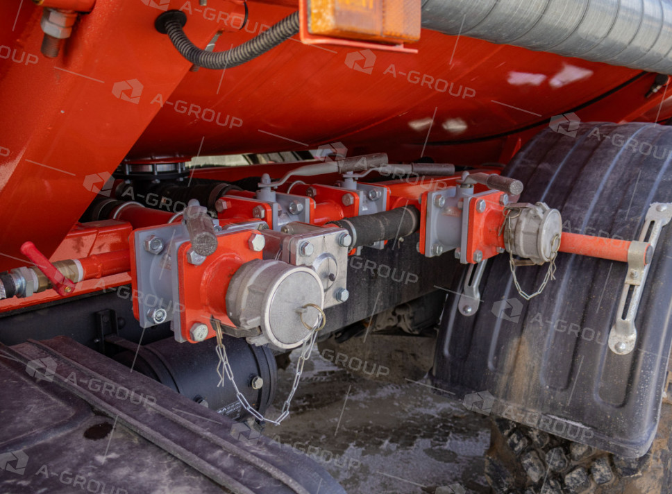 Автотопливозаправщик АТЗ-12/2 (2 секции) на шасси УРАЛ NEXT 4320-72