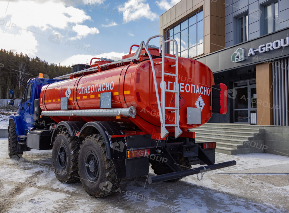 Автотопливозаправщик АТЗ-12/2 (2 секции) на шасси УРАЛ NEXT 4320-72