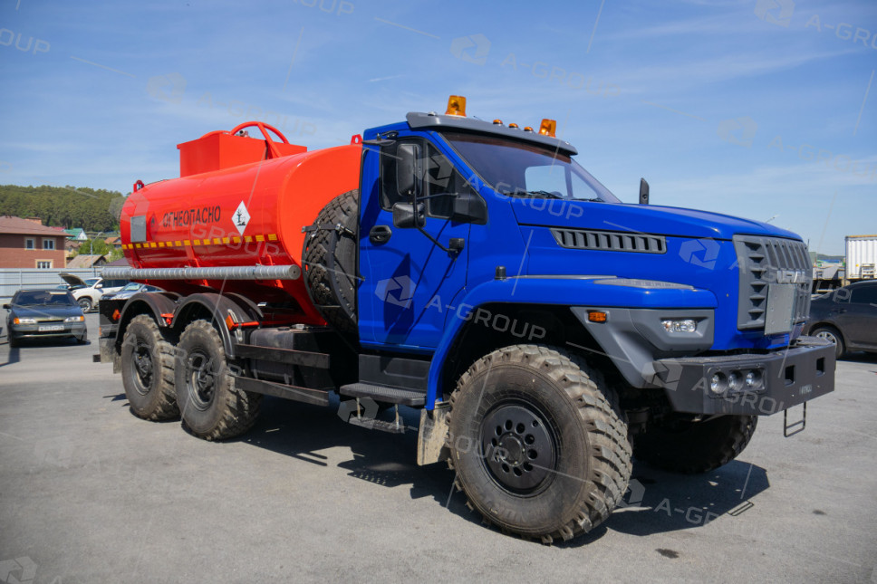 Автотопливозаправщик АТЗ-10 на шасси УРАЛ NEXT 5557-72
