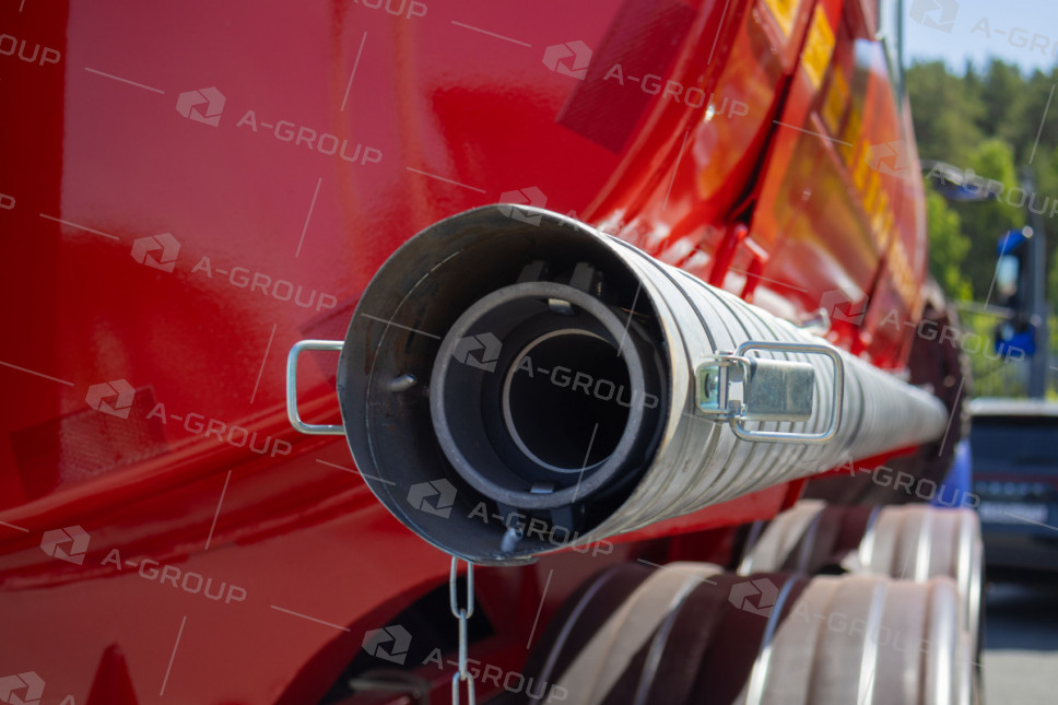 Автотопливозаправщик АТЗ-10 на шасси УРАЛ NEXT 5557-72