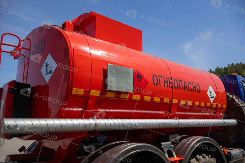 Автотопливозаправщик АТЗ-10 на шасси УРАЛ NEXT 5557-72