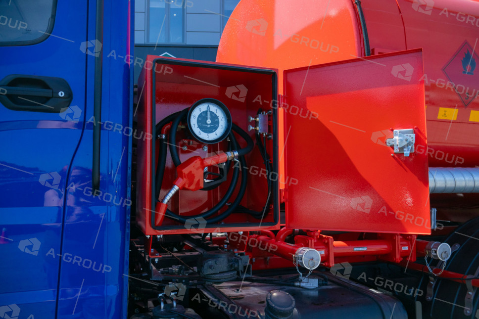 Автотопливозаправщик АТЗ-10 на шасси УРАЛ NEXT 5557-72