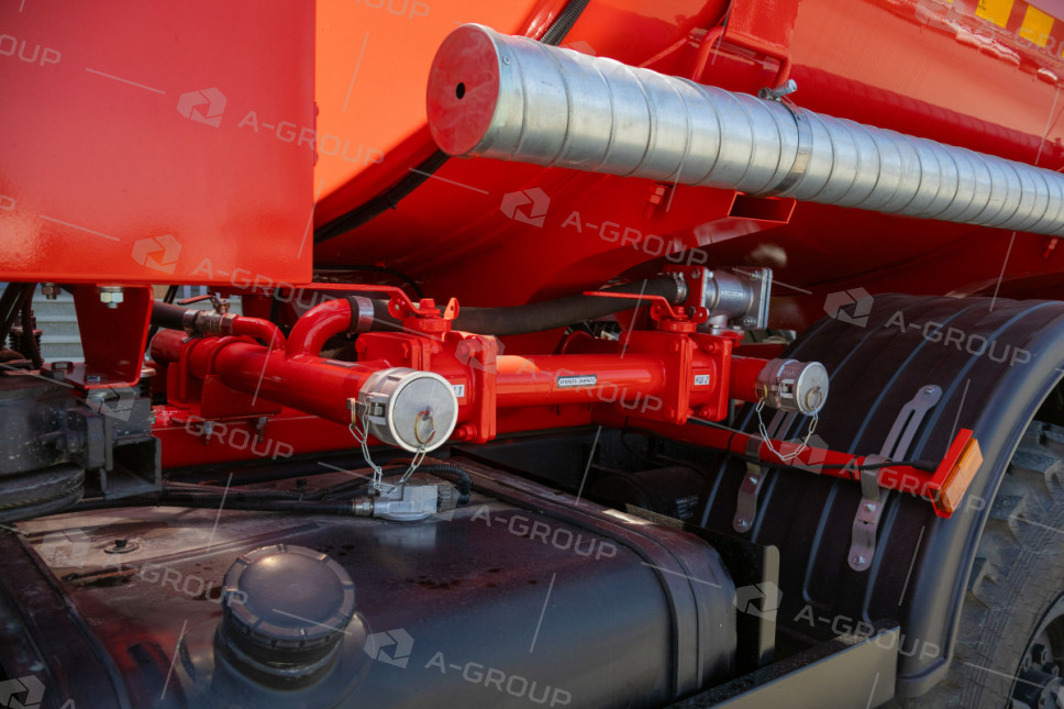 Автотопливозаправщик АТЗ-10 на шасси УРАЛ NEXT 55571-72
