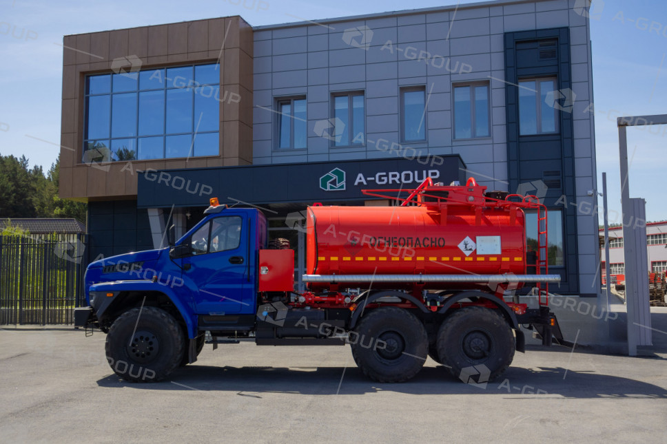 Автотопливозаправщик АТЗ-10 на шасси УРАЛ NEXT 55571-72