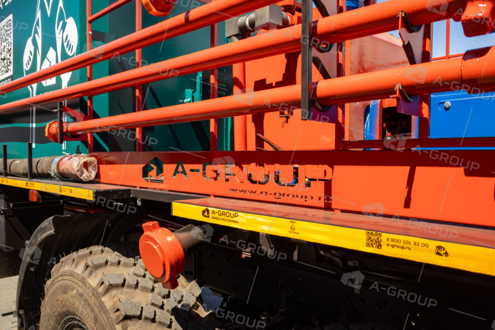 Цементировочный агрегат ЦА-320 на шасси Урал 4320-74