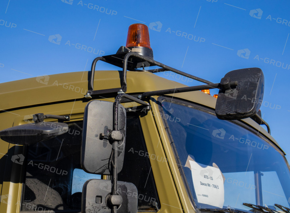 Автоцистерна нефтепромысловая АЦН-15 на шасси Камаз 65115 (2 секции)