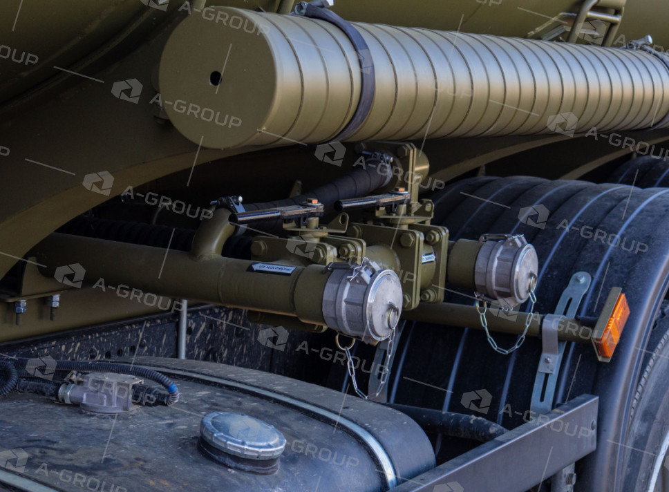 Автоцистерна нефтепромысловая АЦН-15 на шасси Камаз 65115 (2 секции)