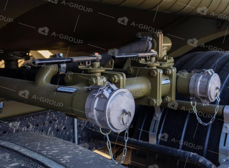 Автоцистерна нефтепромысловая АЦН-15 на шасси Камаз 65115 (2 секции)