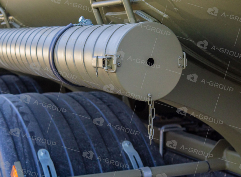 Автоцистерна нефтепромысловая АЦН-15 на шасси Камаз 65115 (2 секции)