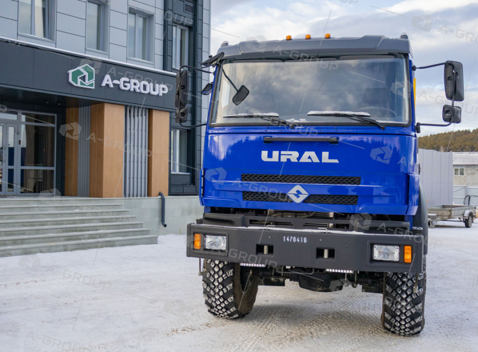 Цементировочный агрегат ЦА-320 на шасси Урал 4320-80