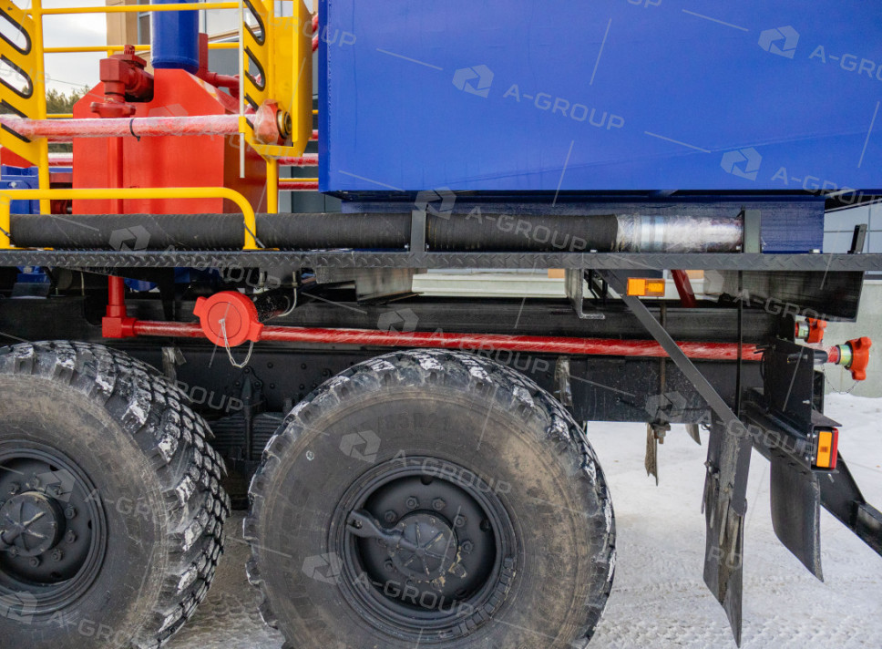 Цементировочный агрегат ЦА-320 на шасси Урал 4320-80