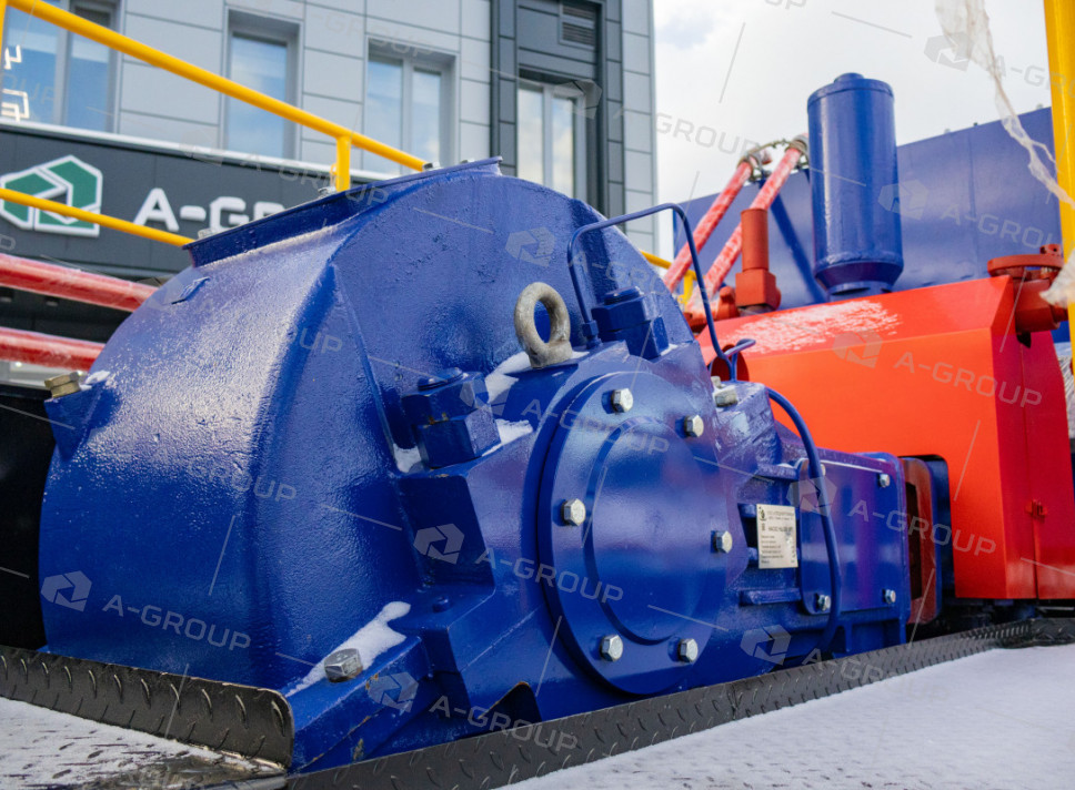 Цементировочный агрегат ЦА-320 на шасси Урал 4320-82