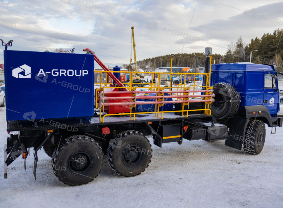 Цементировочный агрегат ЦА-320 на шасси Урал 4320-80