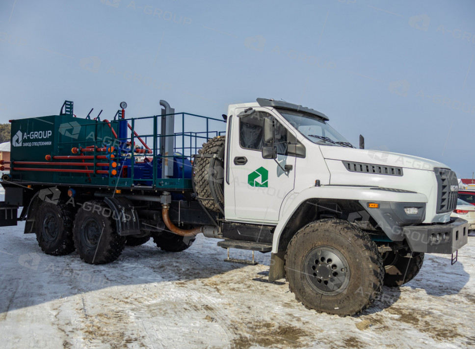 Цементировочный агрегат ЦА-320 на шасси Урал 4320-72