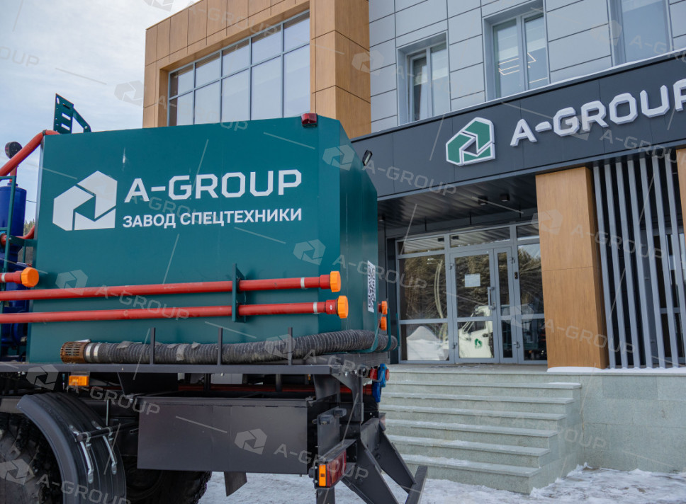 Цементировочный агрегат ЦА-320 на шасси Урал 4320-74