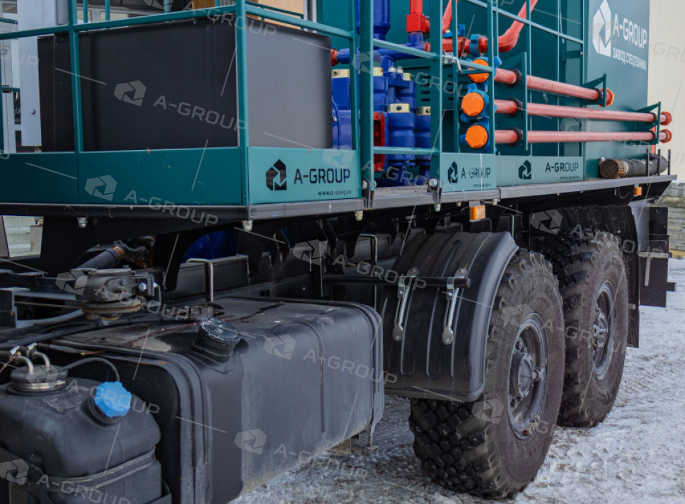 Цементировочный агрегат ЦА-320 на шасси Урал 4320-74
