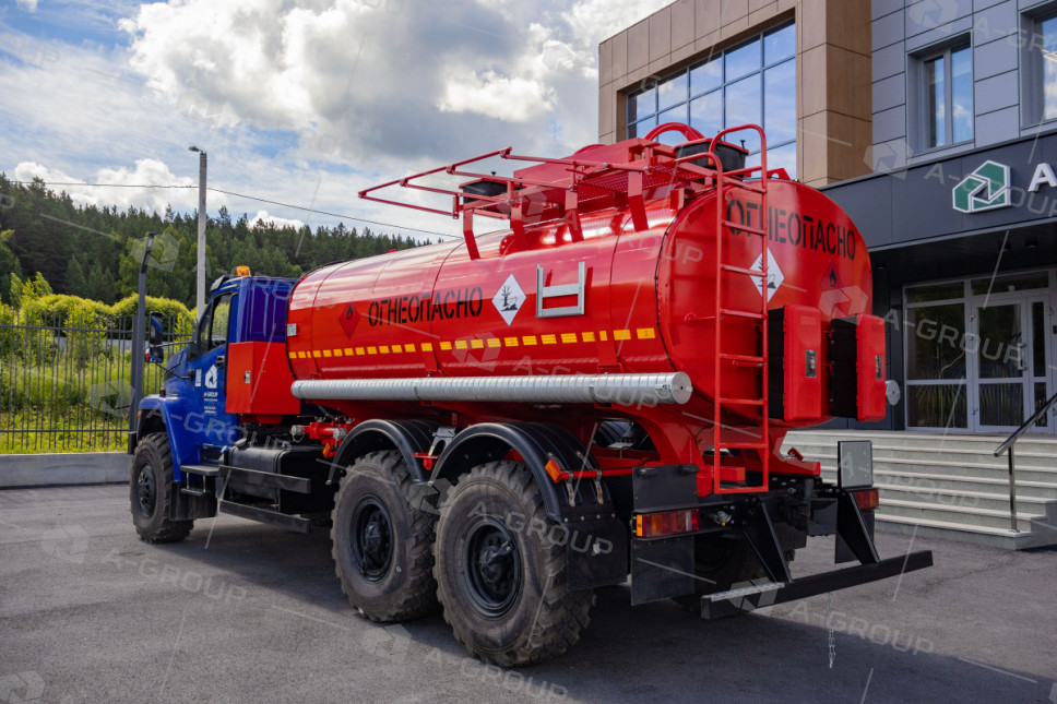 Автотопливозаправщик АТЗ-10 на шасси УРАЛ NEXT 4320-72
