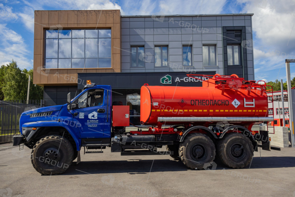 Автотопливозаправщик АТЗ-10 на шасси УРАЛ NEXT 4320-72