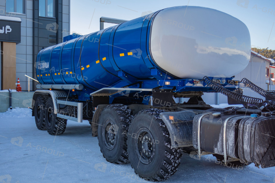 Полуприцеп-цистерна ППЦТ-20 для технической воды (техвода) с термоизоляцией