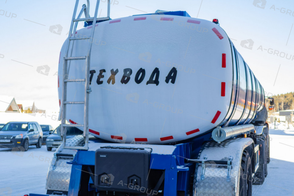 Полуприцеп-цистерна ППЦТ-20 для технической воды (техвода) с термоизоляцией