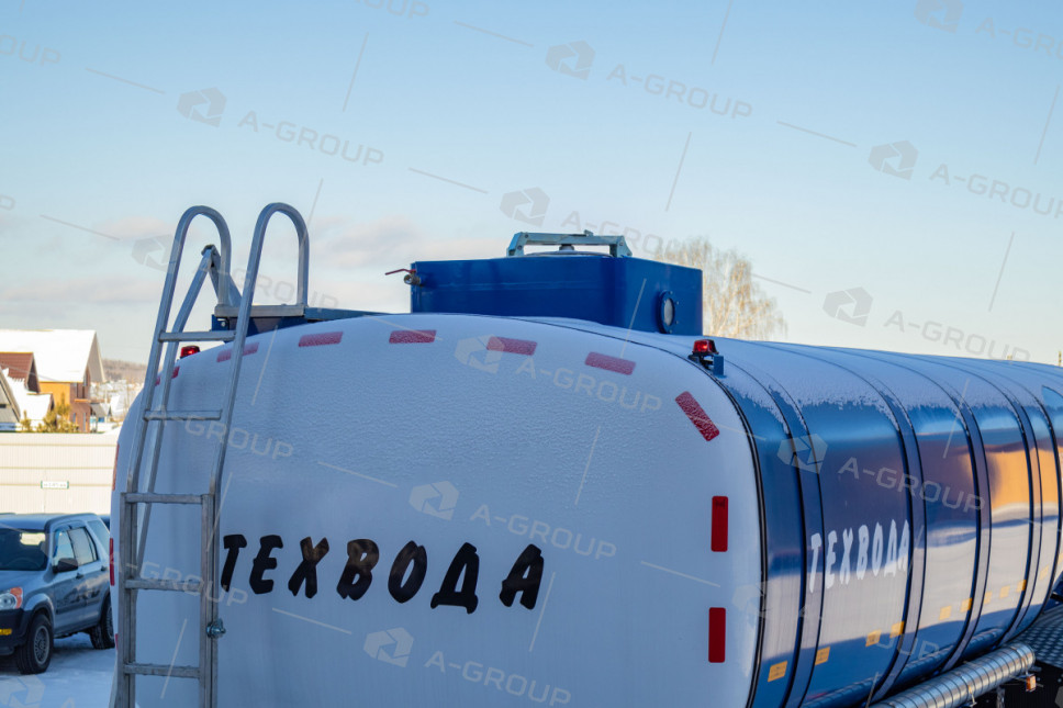 Полуприцеп-цистерна ППЦТ-20 для технической воды (техвода) с термоизоляцией
