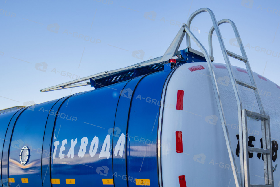 Полуприцеп-цистерна ППЦТ-20 для технической воды (техвода) с термоизоляцией