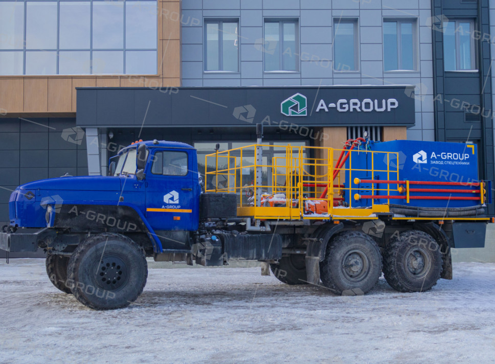 Цементировочный агрегат СИН-35 на шасси Урал 4320-60