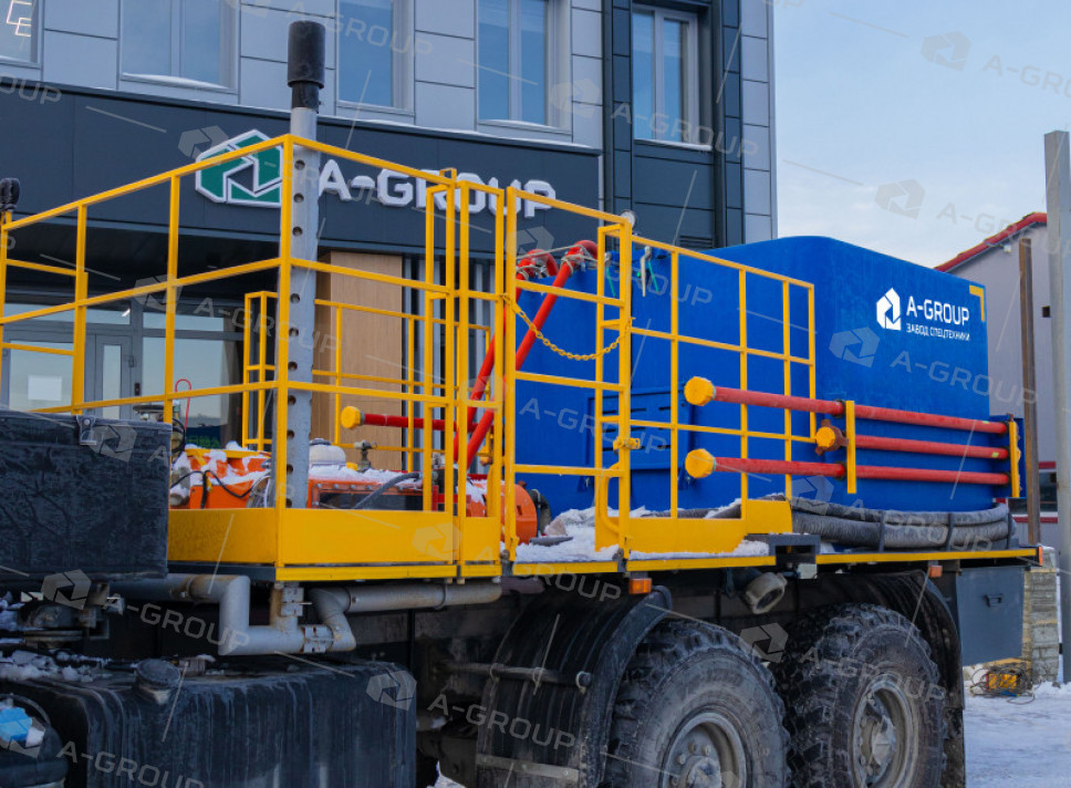 Цементировочный агрегат СИН-35 на шасси Урал 4320-60