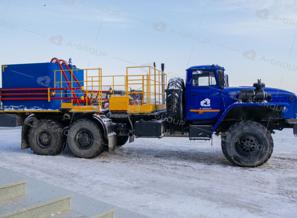Цементировочный агрегат СИН-35 на шасси Урал 4320-60
