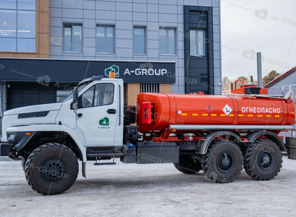 Автоцистерна нефтепромысловая АЦН-12 на шасси УРАЛ NEXT 4320-72