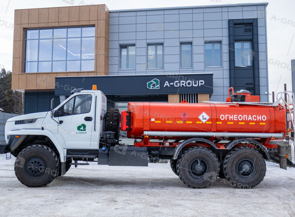 Автоцистерна нефтепромысловая АЦН-10 на шасси УРАЛ Next 4320-74