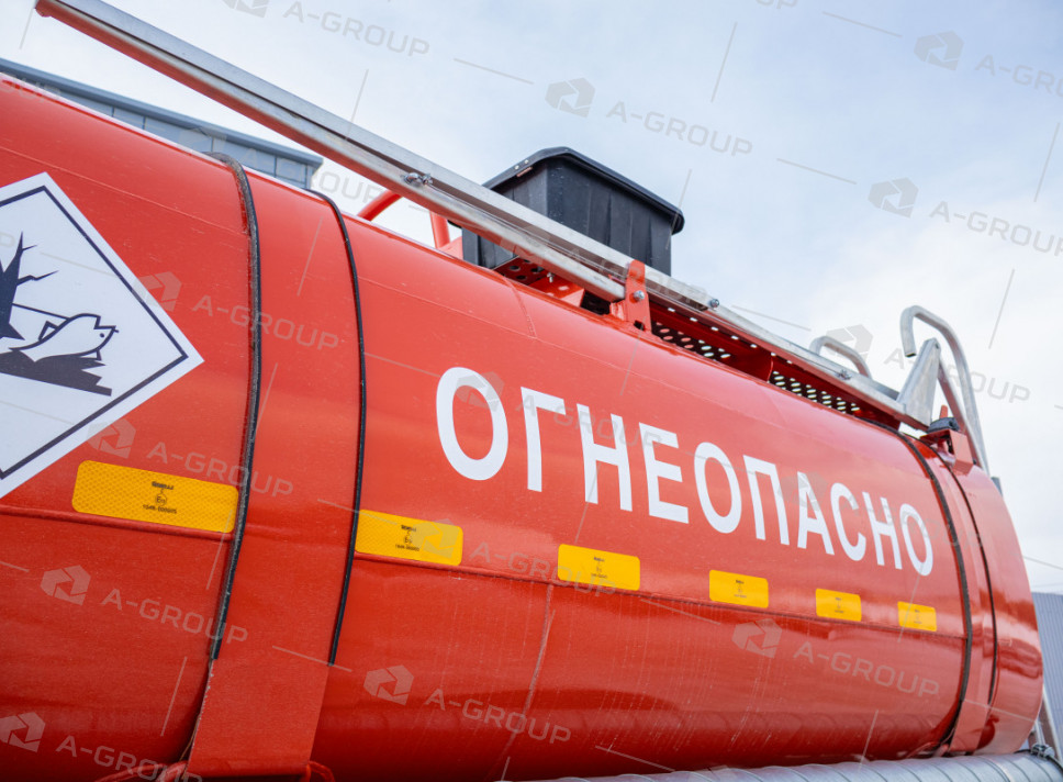 Автоцистерна нефтепромысловая АЦН-12 на шасси УРАЛ NEXT 4320-72