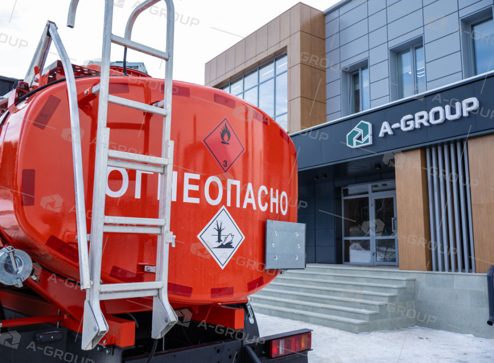 Автоцистерна нефтепромысловая АЦН-12 на шасси УРАЛ Next 4320-74