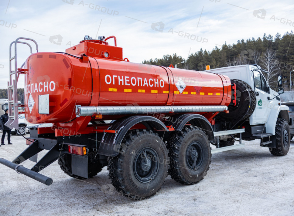 Автоцистерна нефтепромысловая АЦН-10 на шасси УРАЛ Next 4320-74
