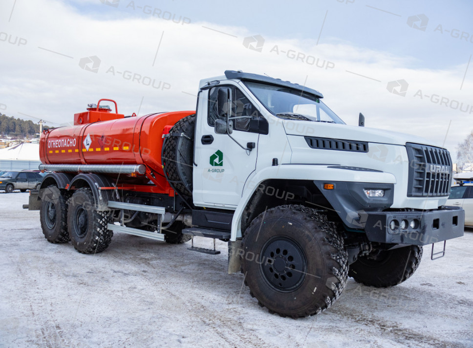 Автоцистерна нефтепромысловая АЦН-10 на шасси УРАЛ Next 4320-74