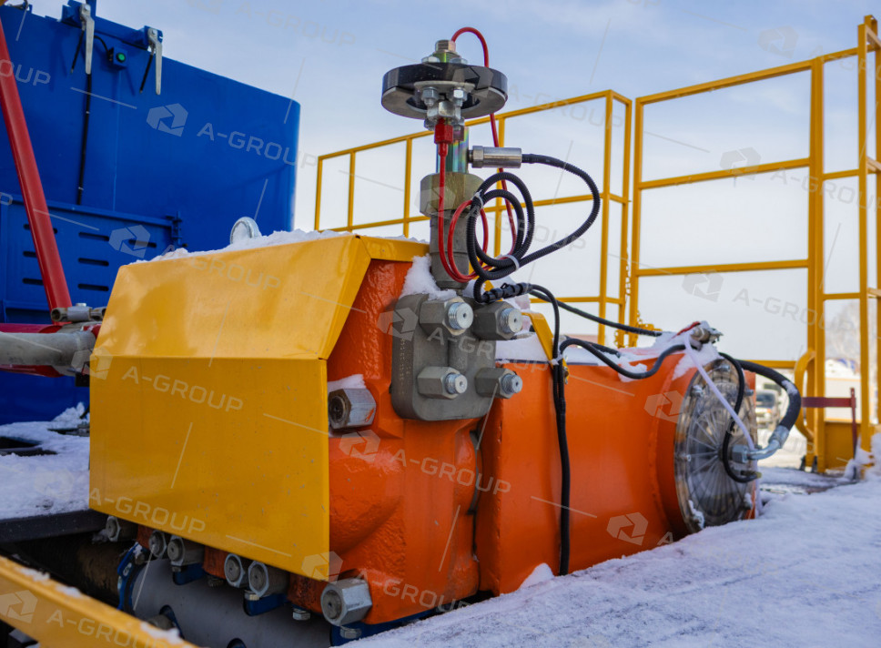 Цементировочный агрегат СИН-35 на шасси Shacman SX32586V385