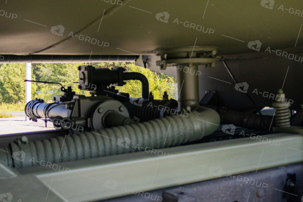Автоцистерна нефтепромысловая АЦН-19 на шасси Камаз 65115 (2 секции)