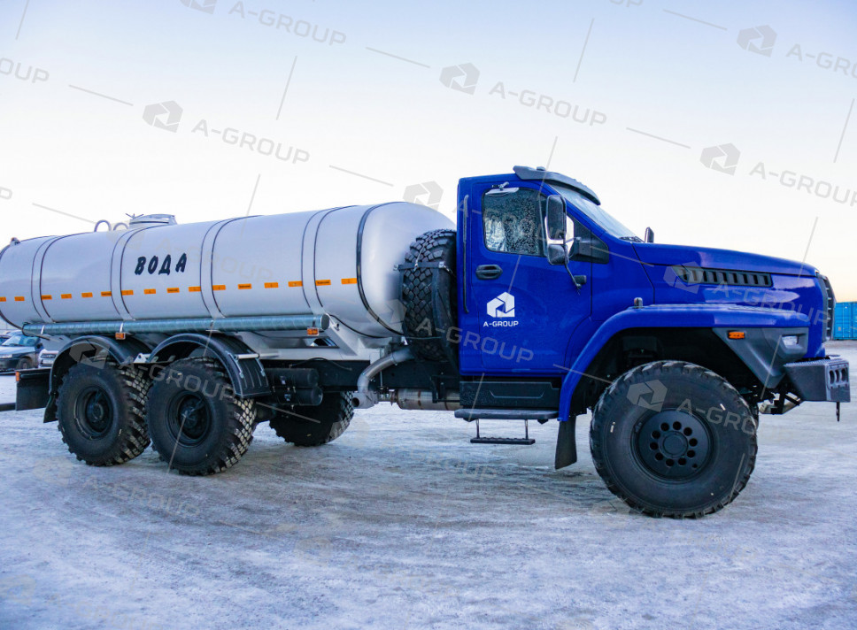 Автоцистерна пищевая АЦПТ-10 на шасси УРАЛ 4320-72