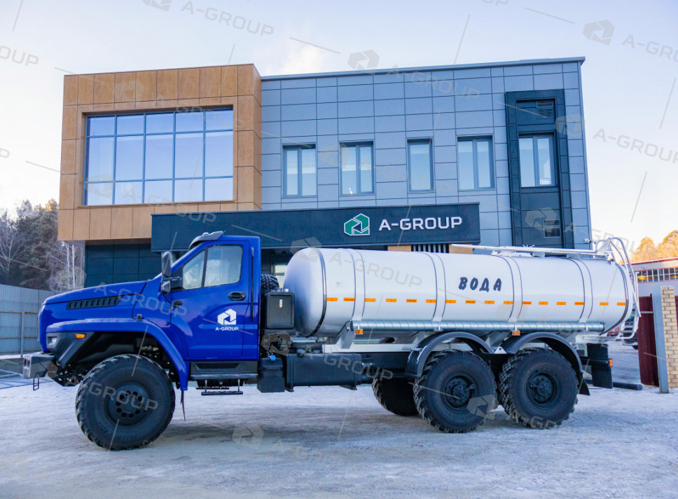 Автоцистерна пищевая АЦПТ-10 на шасси УРАЛ 4320-72